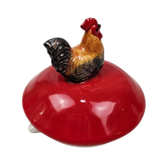 "Homestead Rooster" teapot 
Cracker Barrel Susan Winget Rooster - Picture 4 of 6